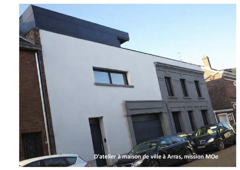 d'atelier à maison à Arras