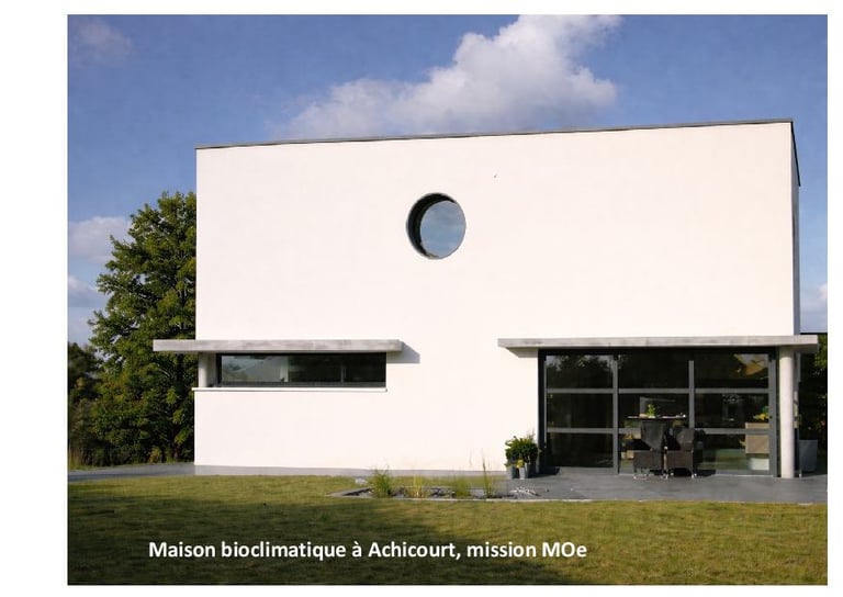 maison bioclimatique à Achicourt