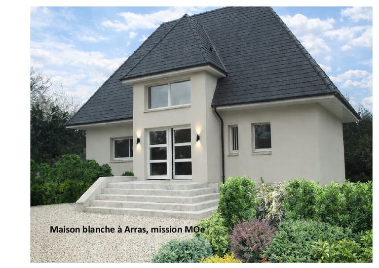 maison blanche à Arras