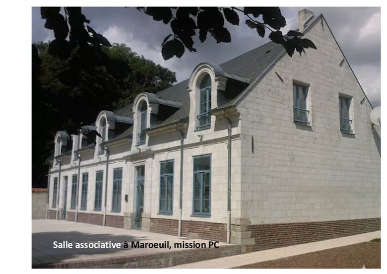 salle associative à Maroeuil