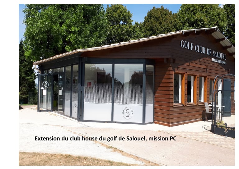 club house du golf de Salouel