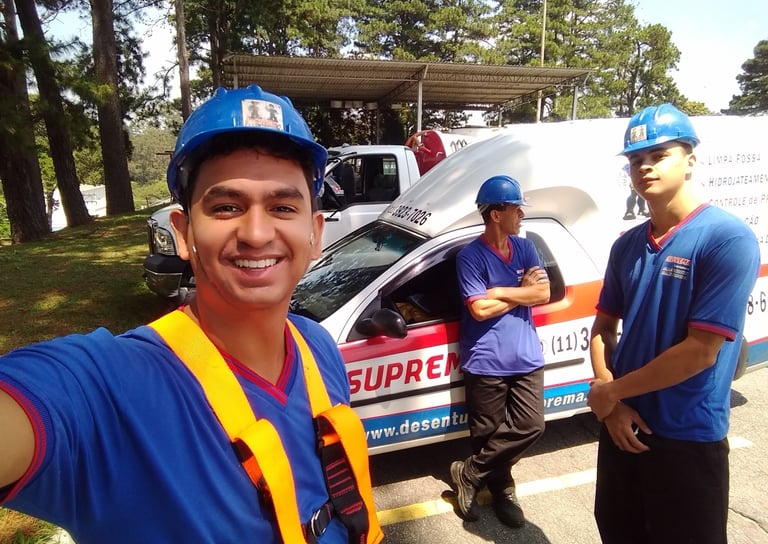 tecnico de desentupimento