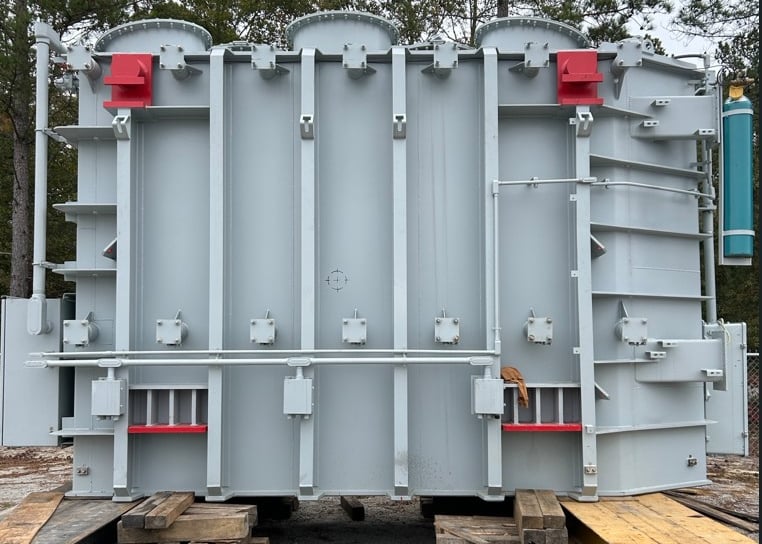 NEW 120 MVA Substation high voltage Transformer, 34.5kV Grounded Wye -> 230kV Grounded Wye