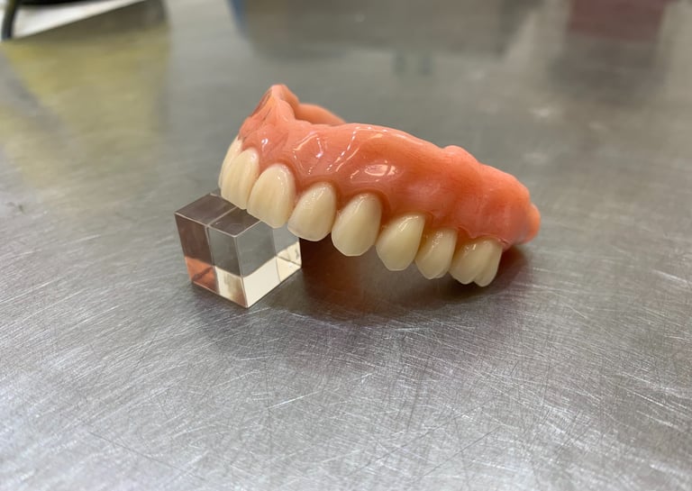 laboratorio dental, completa terminada técnica SEMC