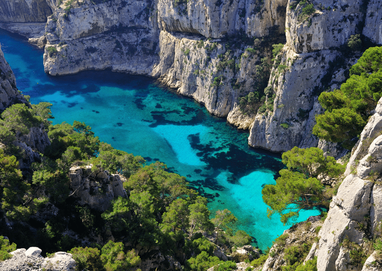 parc national des calanques à Cassis