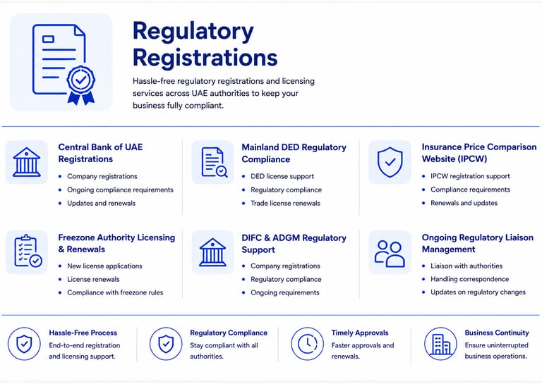 Business Regulatory Compliance and Accounting Services in UAE