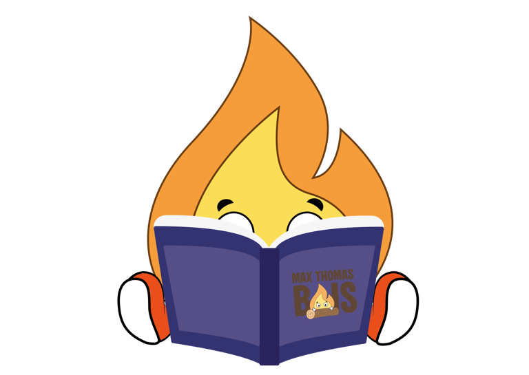 Logo de MaxThomasBois qui lit pour raconter notre histoire de bois de chauffage partout en France