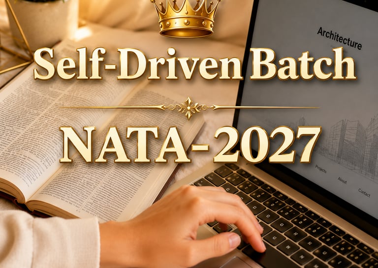 NATA drawing preparation classes with expert faculty support