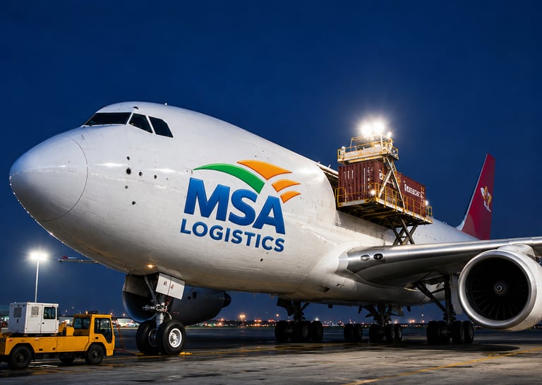 Import Air Freight dan Customs Clearance PT MSA LOGISTICS