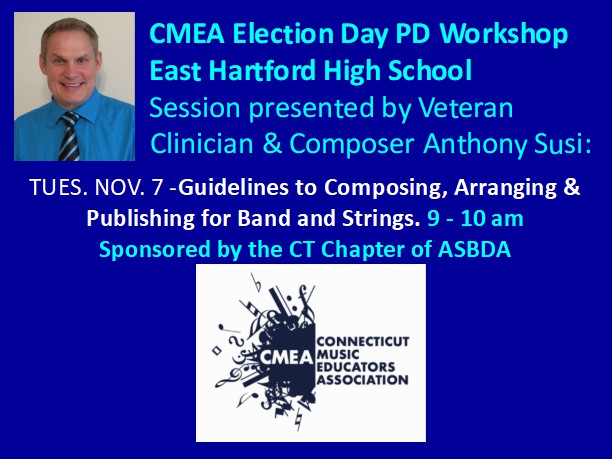 Anthony Susi workshop for CMEA.