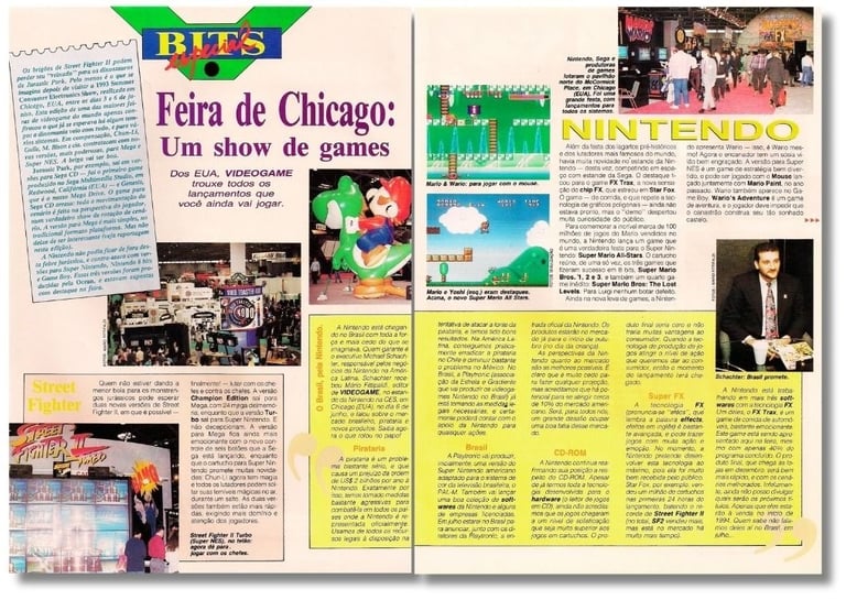 Revista Vídeo Game edição 28, Julho de 1993