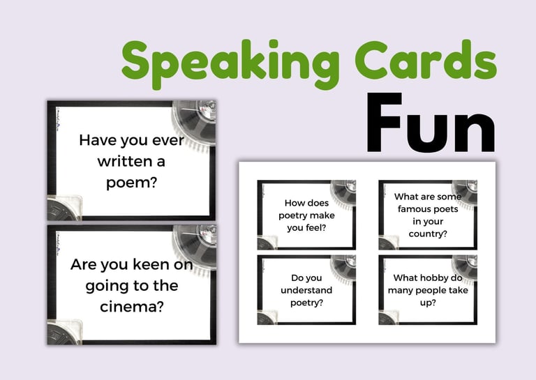 movies books music entertainment esl materials for speaking