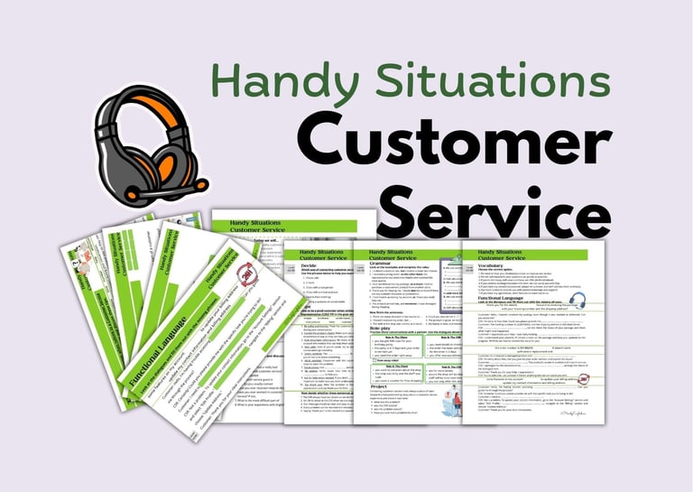 english for customer service survival english