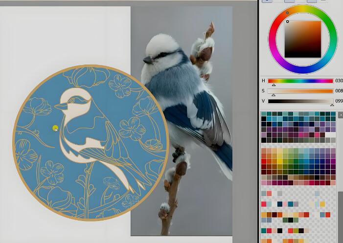 a bird sitting on a branch of a tree