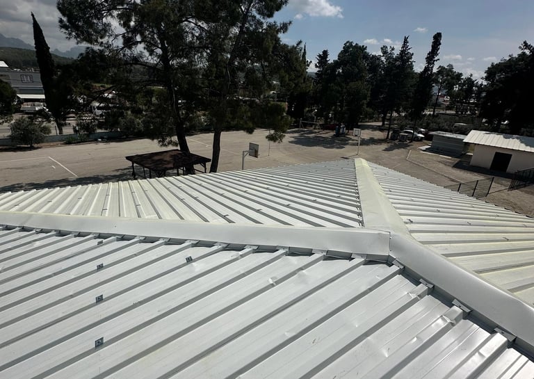 Muğla Bodrum çatı tamiri tarafından gerçekleştirilen modern çatı onarım çalışması