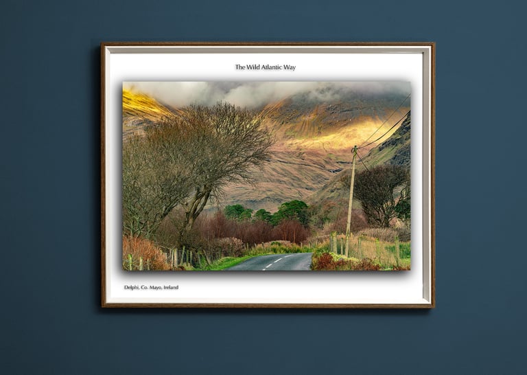 Delphi framed print