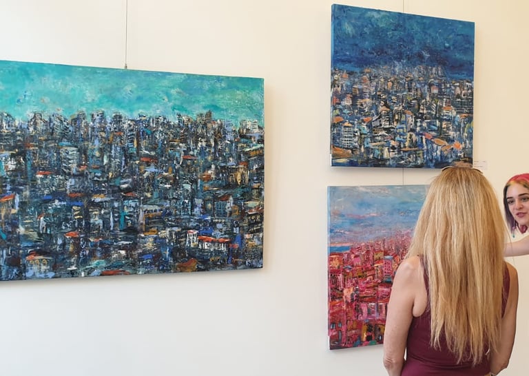 Jessy Tabet Exhibition at Rebirth Beirut Gallery