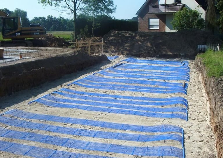 energy collector storage-capillary mats