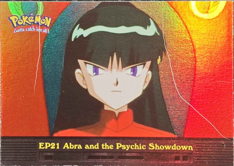 EP21 Topps Pokémon series 2 US rainbow foil