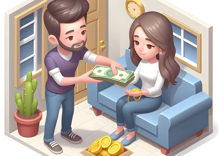 Dwaraka Finance's gold loan at home at Haripad , Alappuzha