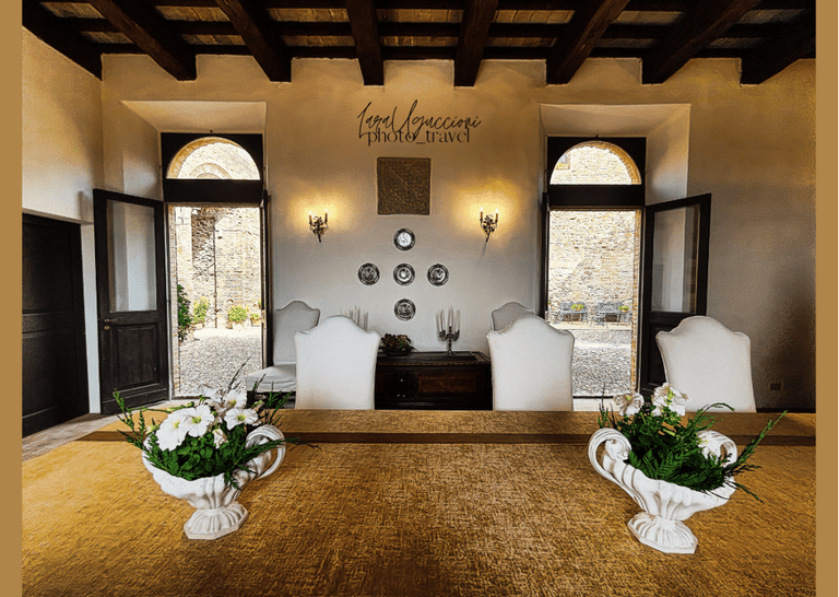 Stanza di Rocca Malatesta Sant'Arcangelo provicia Rimini