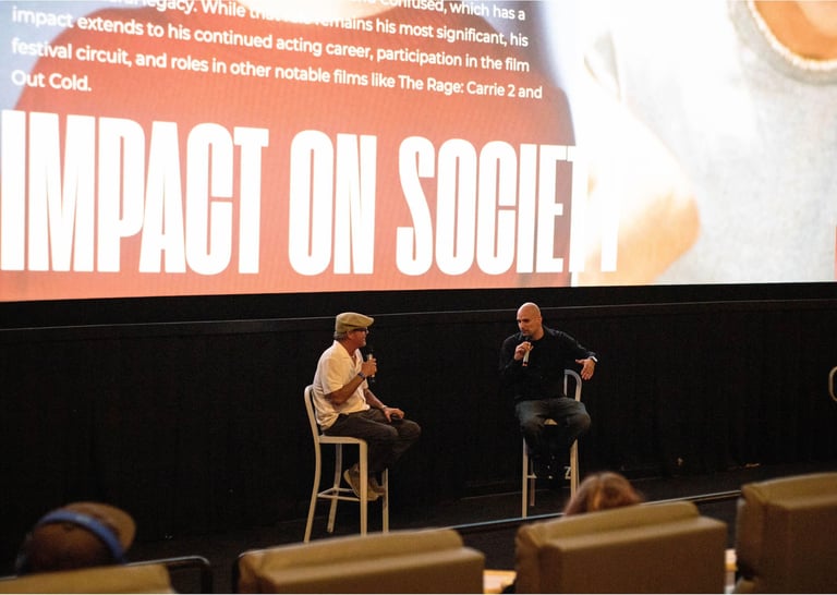 Jason London interview at the Fear Fame Film Festival.
