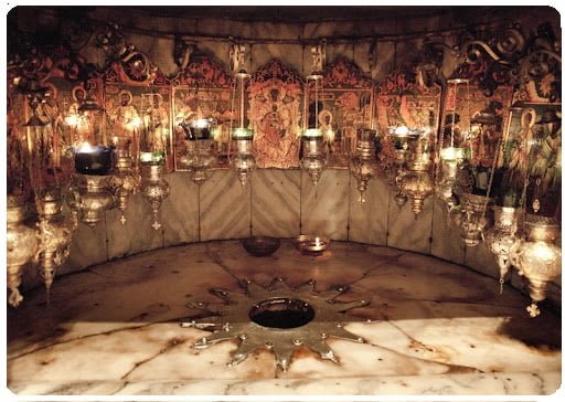 Nativity Grotto in Church of the Nativity