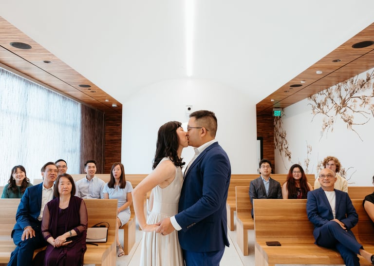 City hall wedding in San Jose, CA Photography