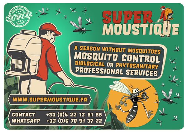 Tiger Mosquito Flyer in Nice 06