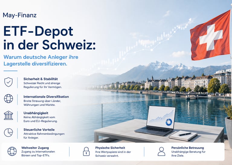 ETF-Depot Schweiz: Lagerstelle diversifizieren | May-Finanz