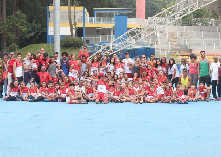 Projeto de atletismo para crianças em São Bernardo do Campo pela ASA São Bernardo