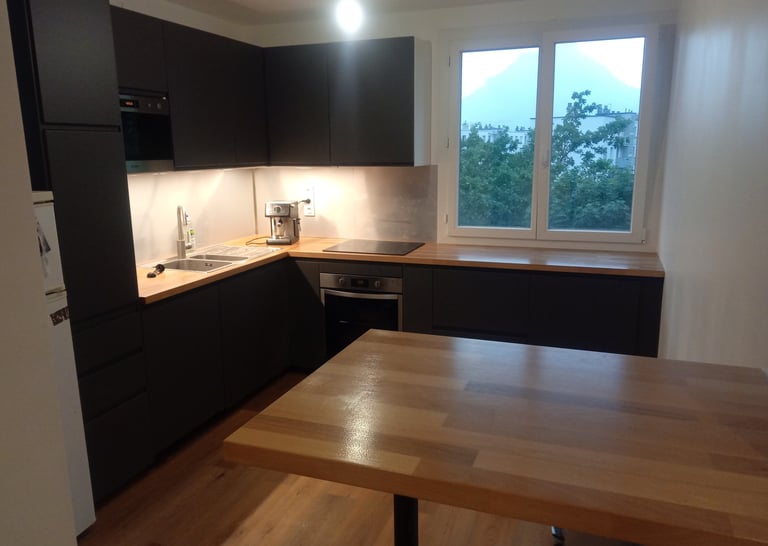 Installation cuisine ikea