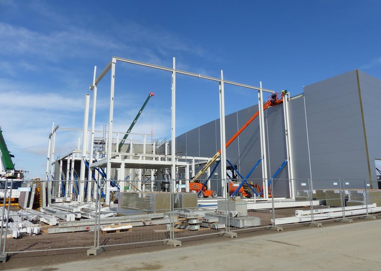 Industrial building, Sweden