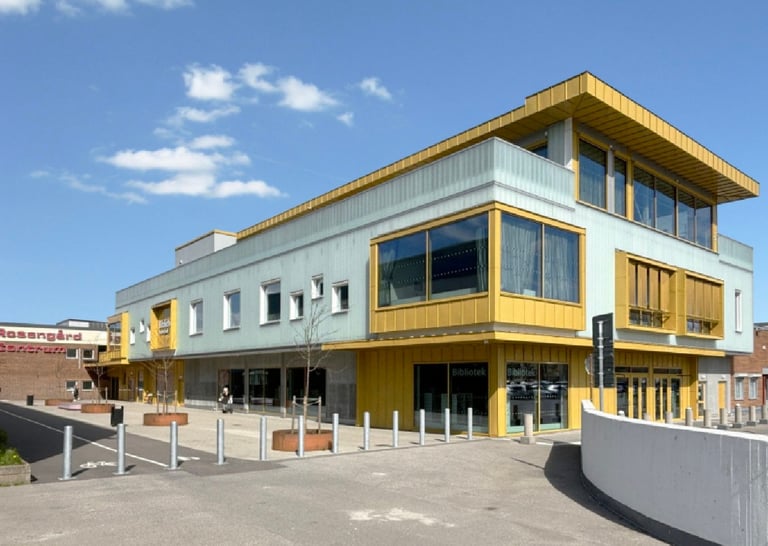 Rosengards bibliotek, Malmo, Sweden