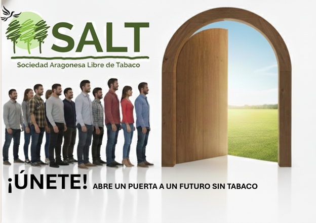 Únete a la Sociedad Aragonesa Libre de Tabaco