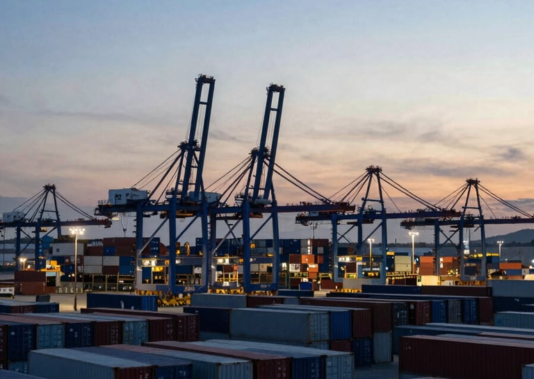 Material handling equipment including cranes used for logistics and industrial transport