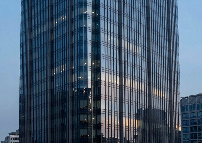 Commercial building representing project-based infrastructure materials and customized solutions