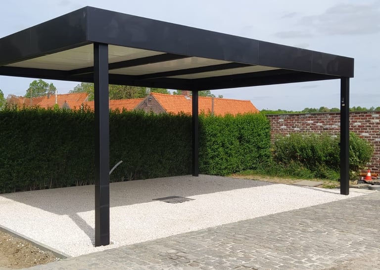 Nos carports adossés et ilots