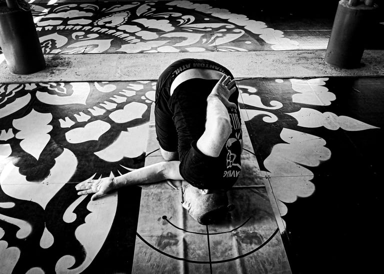 Thread the Needle Pose