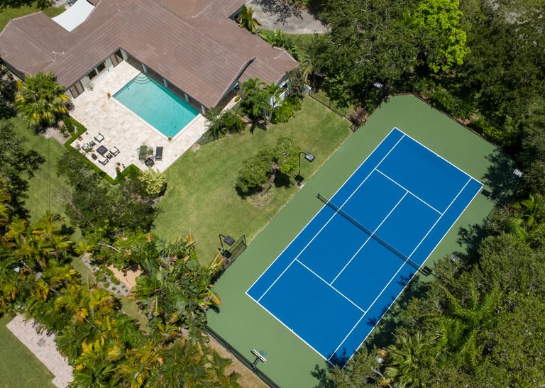 Tennis Court Resurfacing