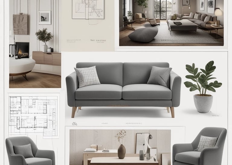 Close-up of colorful art supplies and hands working on a creative project.