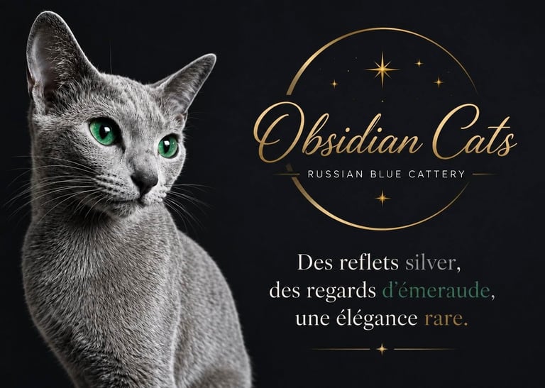 Obsidian cats cattery france