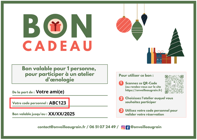 exemple bon cadeau oenologie dégustation vin lyon