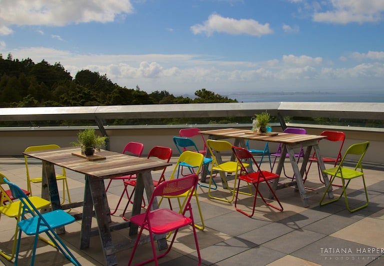 Roof top events Venue Hire Titirangi Auckland