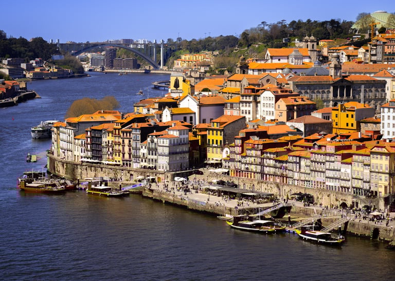 Porto, view from Gaia