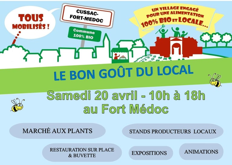 Le bon goût du local Cussac Fort Médoc