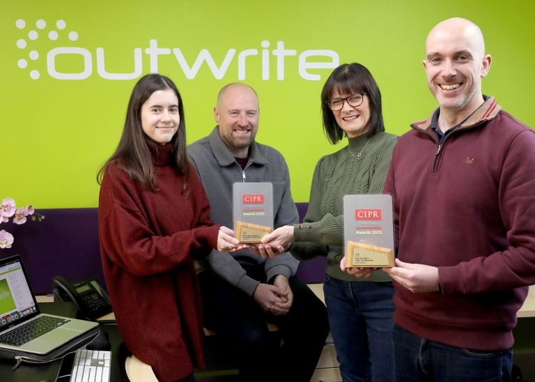 Outwrite PR team