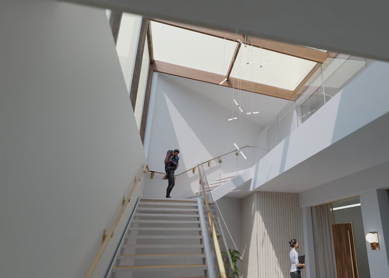 projet architectural moderne à Rouen par Volumia Studio