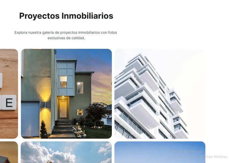 una vivienda moderna y un edificio moderno.