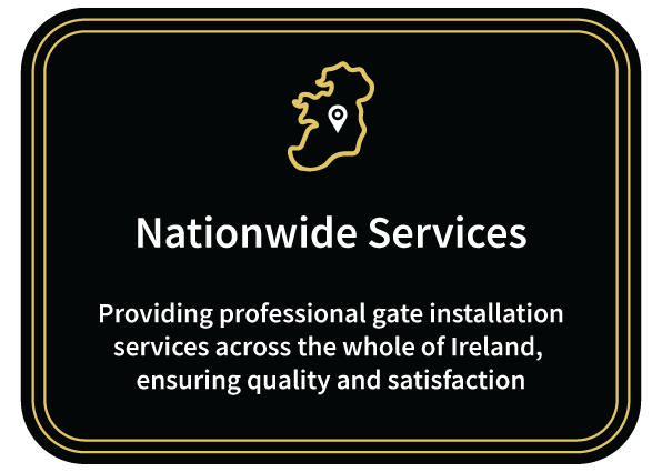 Providing professional gate installation services across the island of Ireland, ensuring quality.